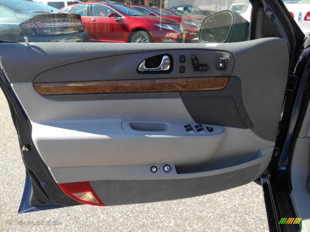 2002 Lincoln Continental Standard Continental Model Light Graphite Door Panel Photo #85870843