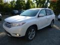 2013 Blizzard White Pearl Toyota Highlander Limited 4WD  photo #7