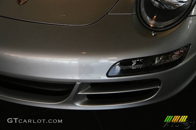 2008 911 Carrera S Coupe - Arctic Silver Metallic / Black photo #24