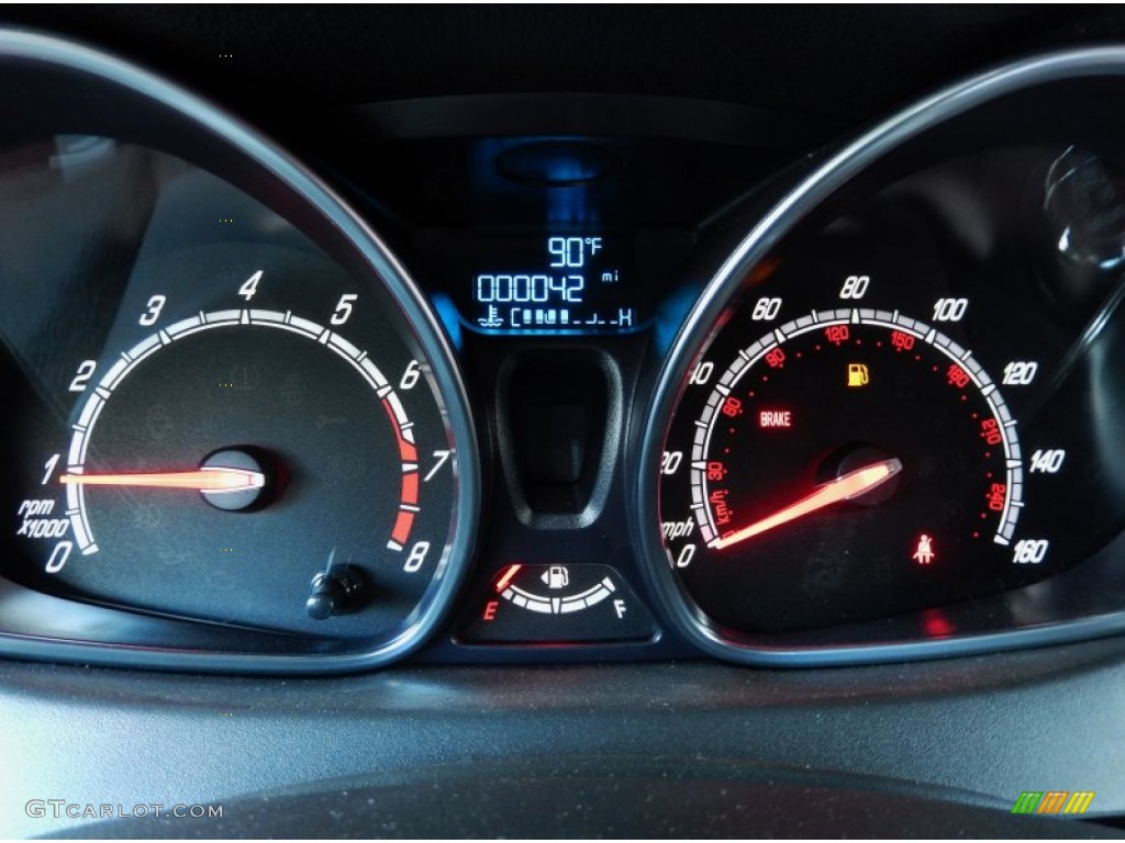 2014 Ford Fiesta ST Hatchback Gauges Photo #85872781