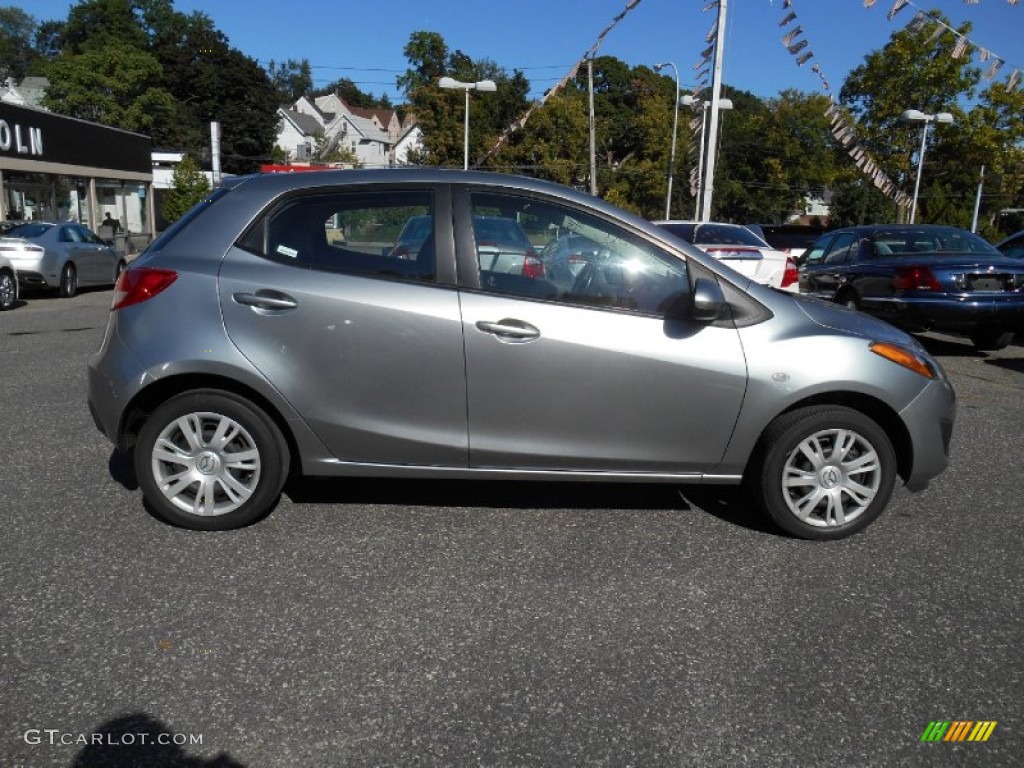 Liquid Silver Metallic 2011 Mazda MAZDA2 Sport Exterior Photo #85872964