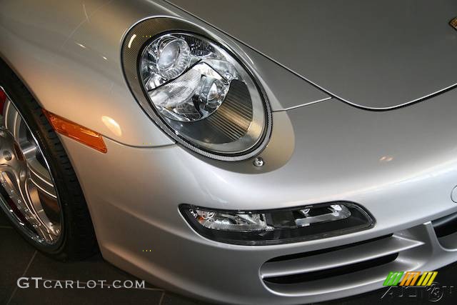 2008 911 Carrera S Coupe - Arctic Silver Metallic / Black photo #27