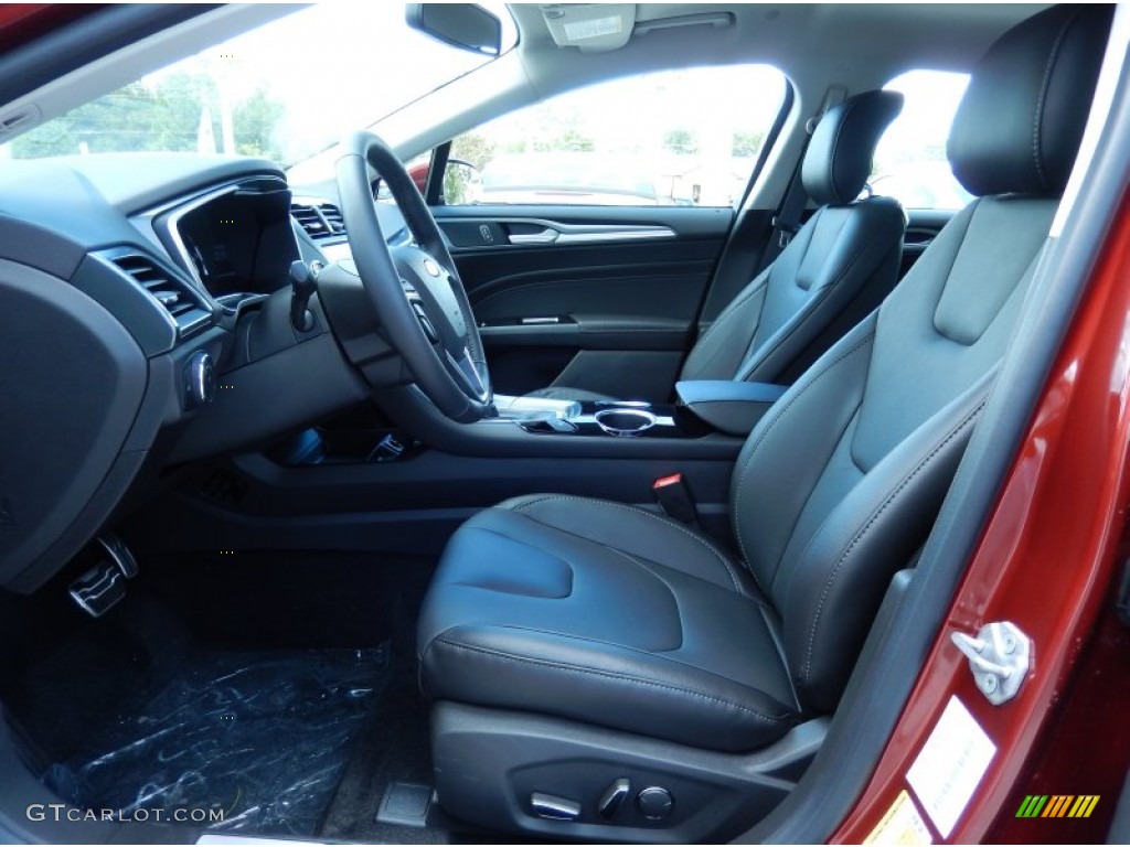 2014 Ford Fusion Hybrid Titanium Front Seat Photo #85873966
