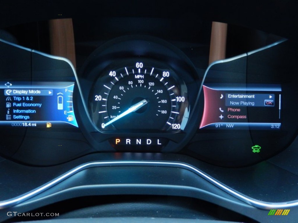 2014 Ford Fusion Hybrid Titanium Gauges Photo #85874052