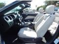 Medium Stone 2014 Ford Mustang V6 Premium Convertible Interior Color