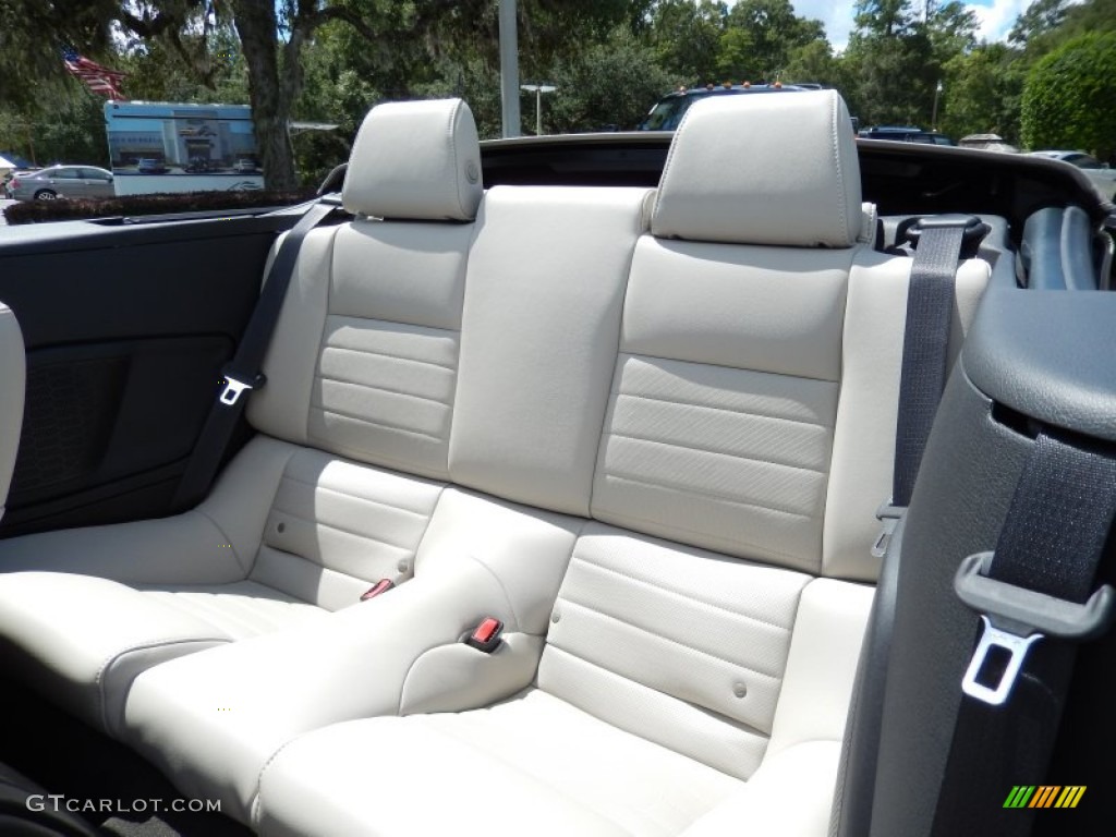 2014 Ford Mustang V6 Premium Convertible Rear Seat Photo #85874311