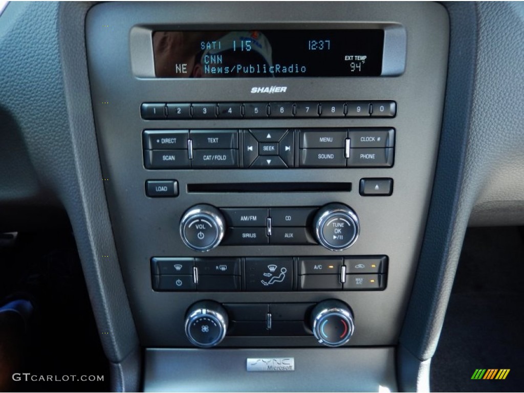 2014 Ford Mustang V6 Premium Convertible Controls Photo #85874392