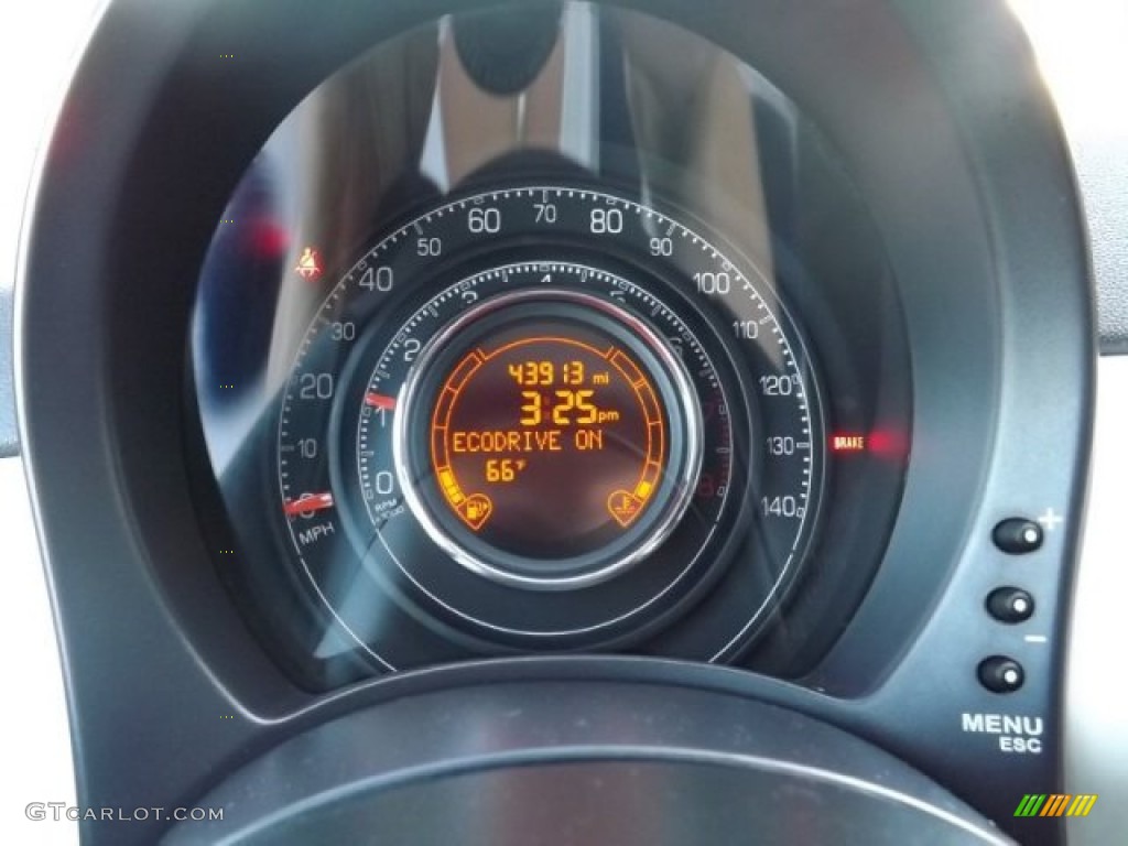 2012 Fiat 500 Sport Gauges Photo #85874800