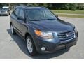 2010 Pacific Blue Pearl Hyundai Santa Fe Limited 4WD  photo #2