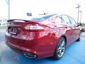 2014 Ruby Red Ford Fusion Titanium  photo #3