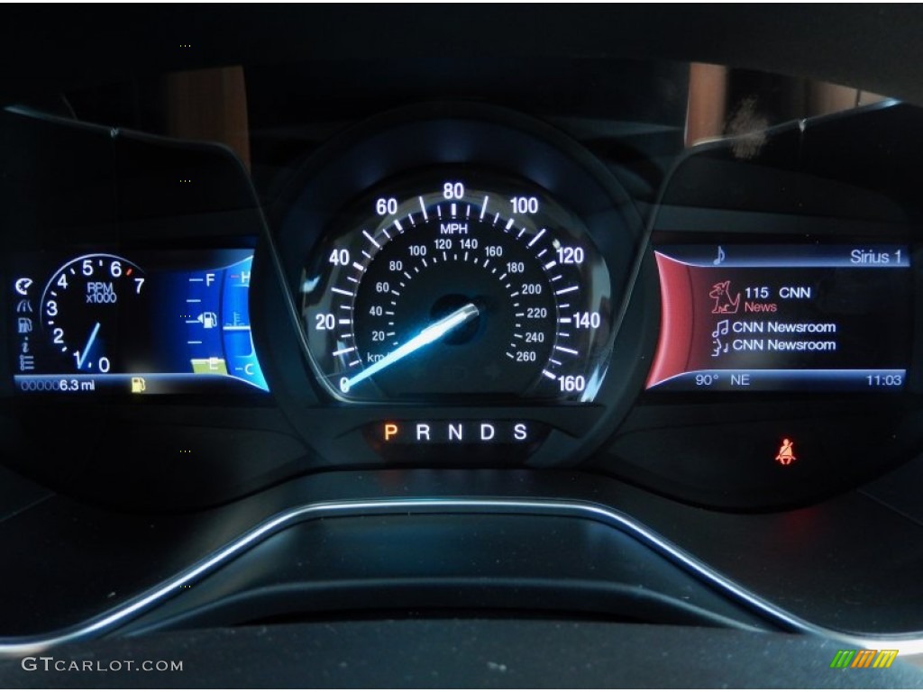 2014 Ford Fusion Titanium Gauges Photo #85875715