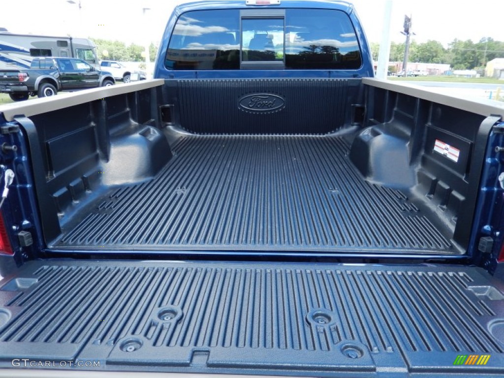 2014 F250 Super Duty King Ranch Crew Cab 4x4 - Blue Jeans Metallic / King Ranch Chaparral Leather/Adobe Trim photo #4