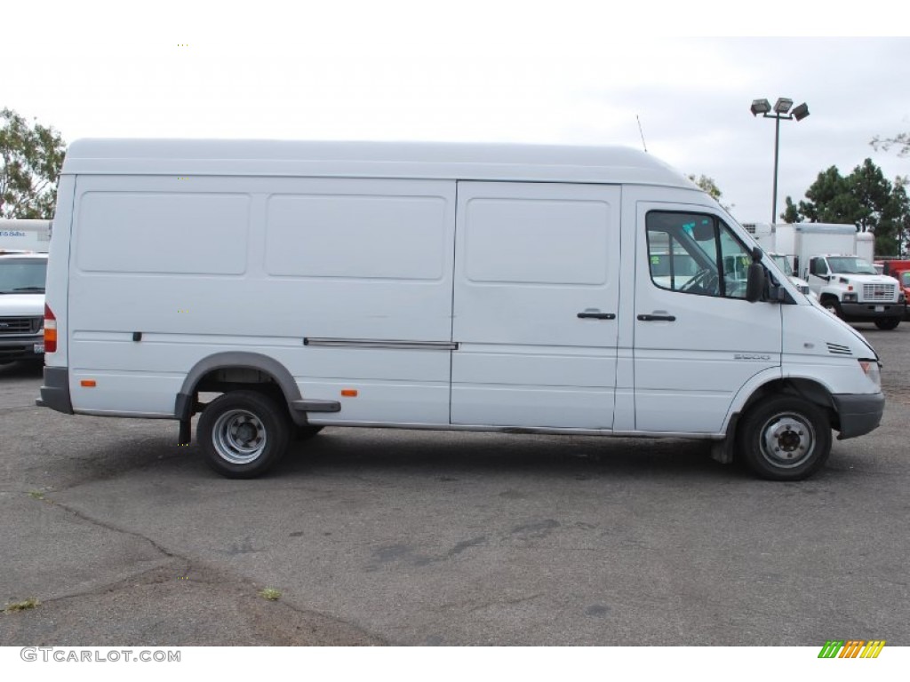 2006 Sprinter Van 3500 High Roof Cargo - Arctic White / Gray photo #4