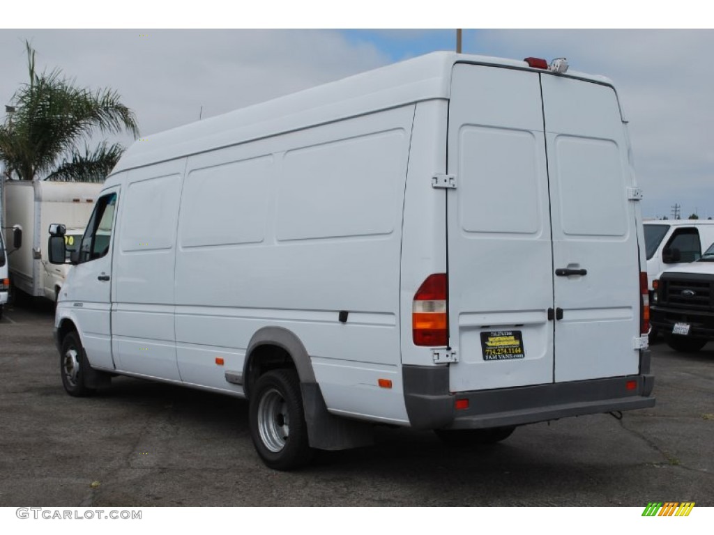 2006 Sprinter Van 3500 High Roof Cargo - Arctic White / Gray photo #7