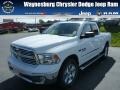 2014 Bright White Ram 1500 Big Horn Quad Cab 4x4  photo #1