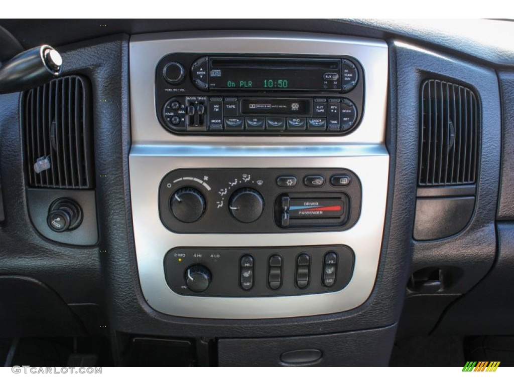 2004 Dodge Ram 3500 Laramie Quad Cab 4x4 Controls Photo #85877722