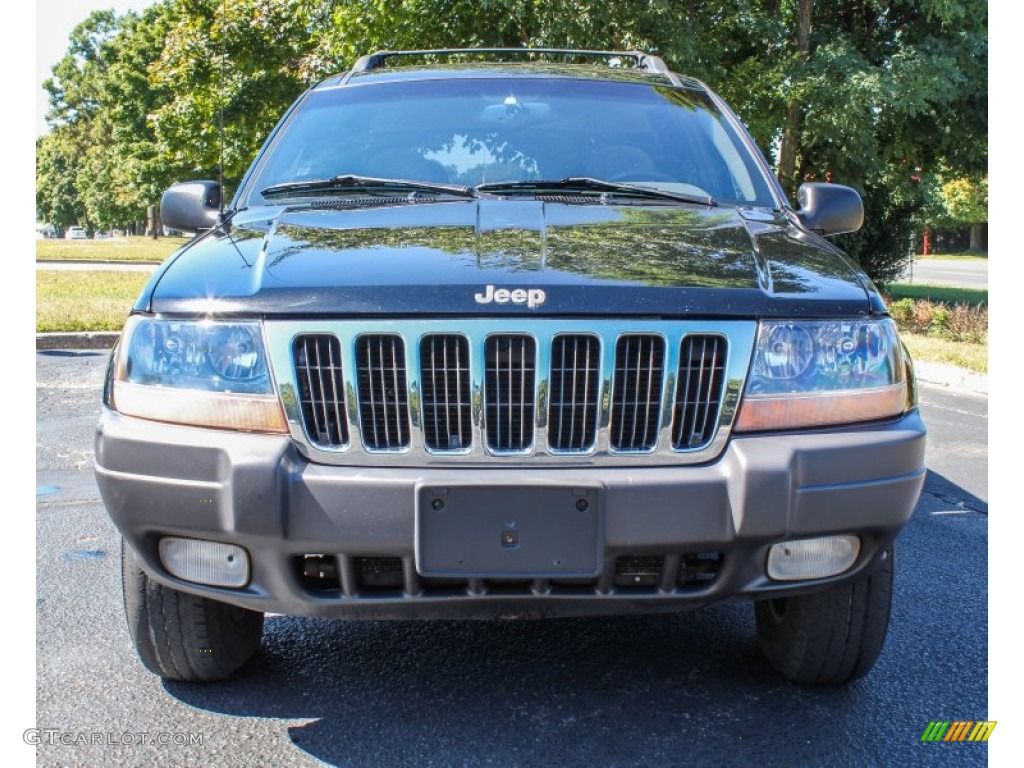 2000 Grand Cherokee Laredo 4x4 - Black / Agate photo #2