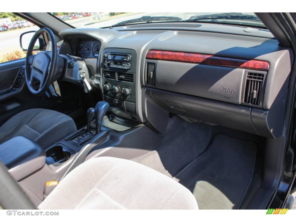 2000 Grand Cherokee Laredo 4x4 - Black / Agate photo #9