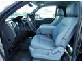 Steel Gray Front Seat Photo for 2013 Ford F150 #85878163