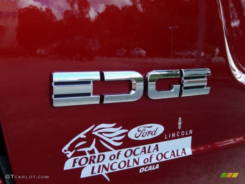 2013 Edge SEL EcoBoost - Ruby Red / Medium Light Stone photo #4