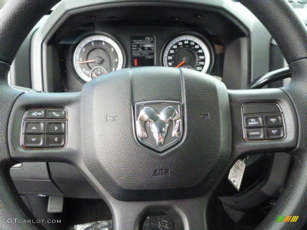2014 1500 Express Crew Cab 4x4 - Black / Black/Diesel Gray photo #18