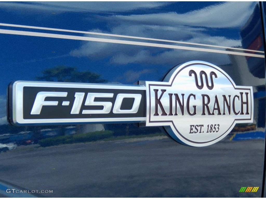2013 F150 King Ranch SuperCrew 4x4 - Blue Jeans Metallic / King Ranch Chaparral Leather photo #5