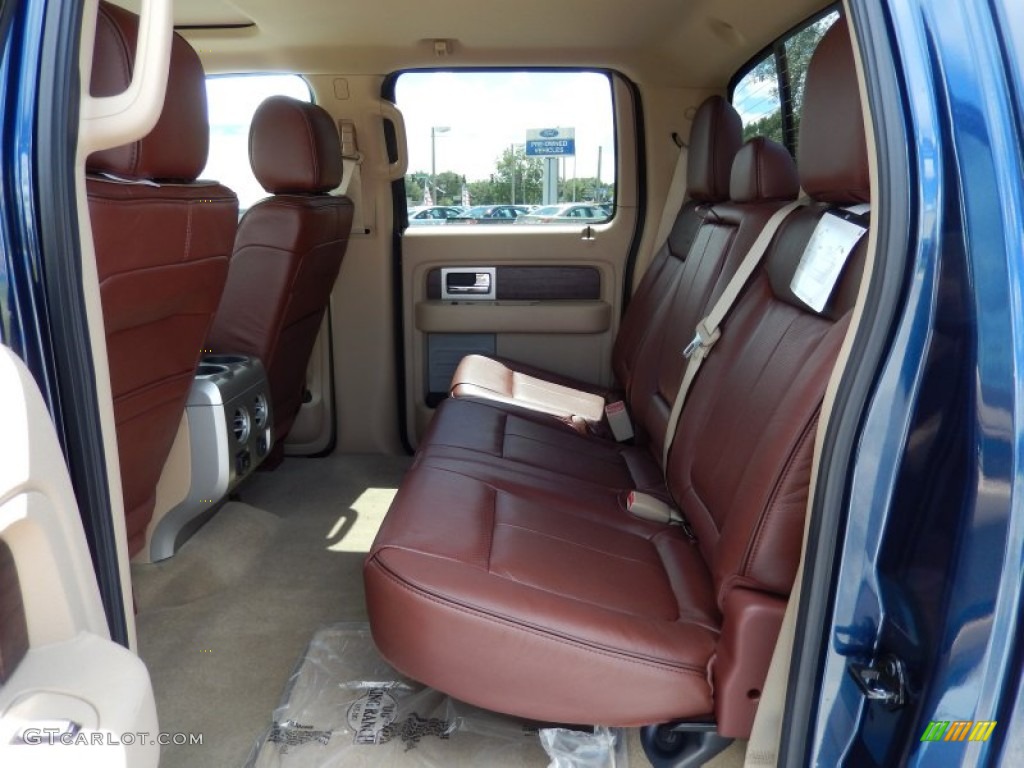 2013 F150 King Ranch SuperCrew 4x4 - Blue Jeans Metallic / King Ranch Chaparral Leather photo #7
