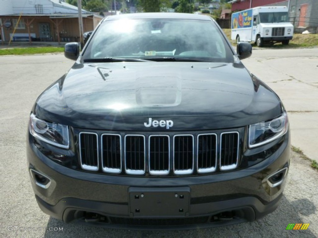 2014 Grand Cherokee Laredo 4x4 - Black Forest Green Pearl / New Zealand Black/Light Frost photo #11