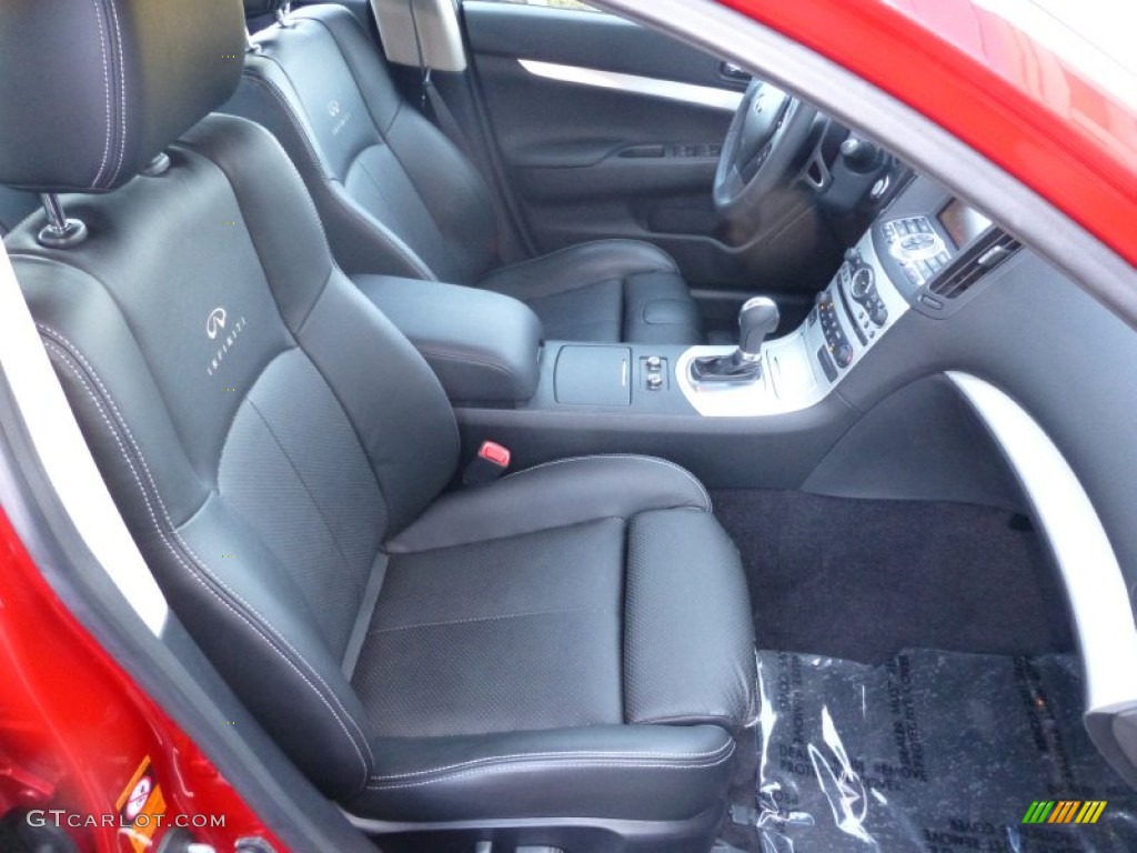 2009 Infiniti G 37 Journey Sedan Front Seat Photo #85880164