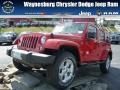 Flame Red - Wrangler Unlimited Sahara 4x4 Photo No. 1