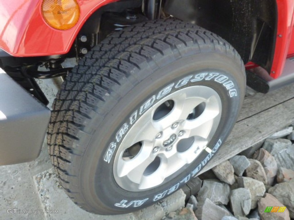 2014 Jeep Wrangler Unlimited Sahara 4x4 Wheel Photo #85880878