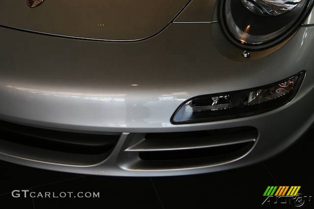 2008 911 Carrera S Coupe - Arctic Silver Metallic / Black photo #42