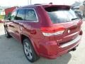 2014 Deep Cherry Red Crystal Pearl Jeep Grand Cherokee Overland 4x4  photo #3