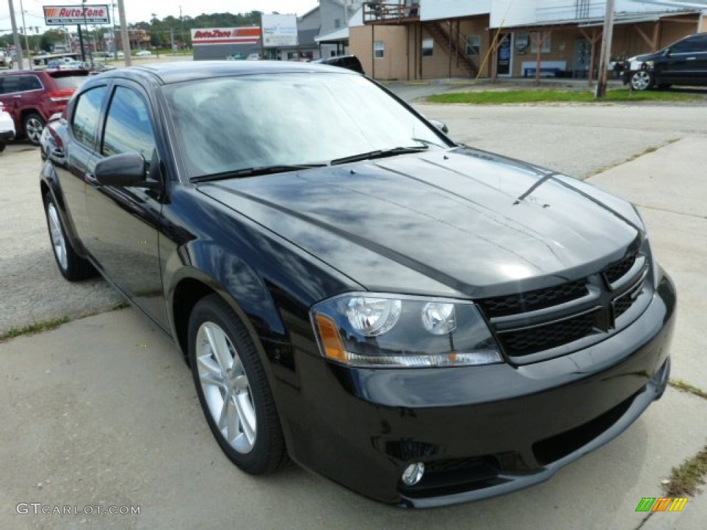 Black Clear Coat 2014 Dodge Avenger SXT Exterior Photo #85882177