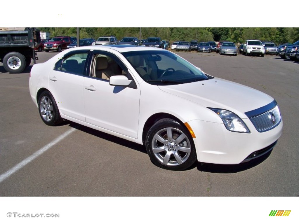 White Platinum Metallic Tri-Coat 2010 Mercury Milan V6 Premier AWD Exterior Photo #85882505