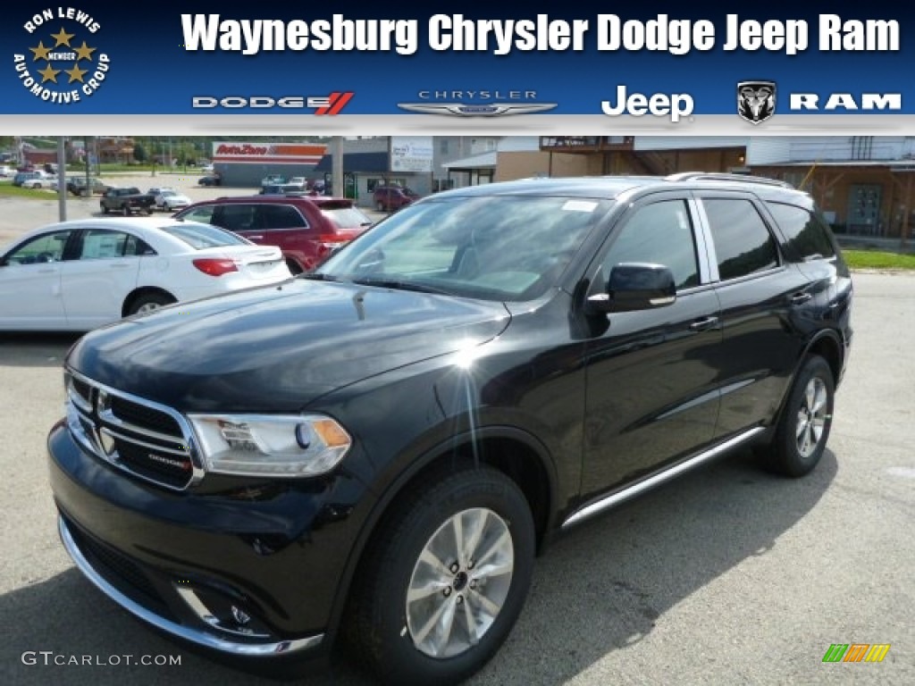 2014 Durango Limited AWD - Brilliant Black Crystal Pearl / Black/Tan photo #1