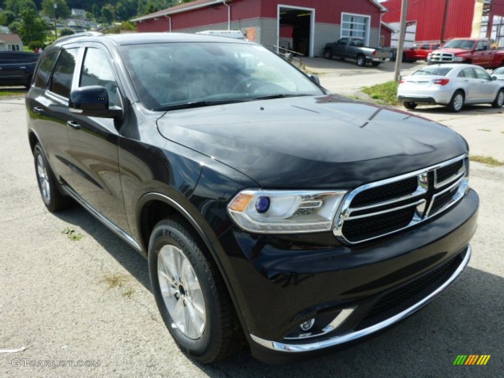 Brilliant Black Crystal Pearl 2014 Dodge Durango Limited AWD Exterior Photo #85882705