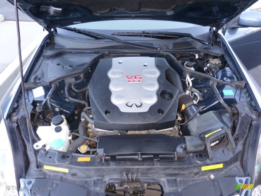 2006 G 35 Coupe - Lakeshore Slate Blue Metallic / Stone photo #21