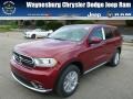 2014 Deep Cherry Red Crystal Pearl Dodge Durango SXT AWD  photo #1