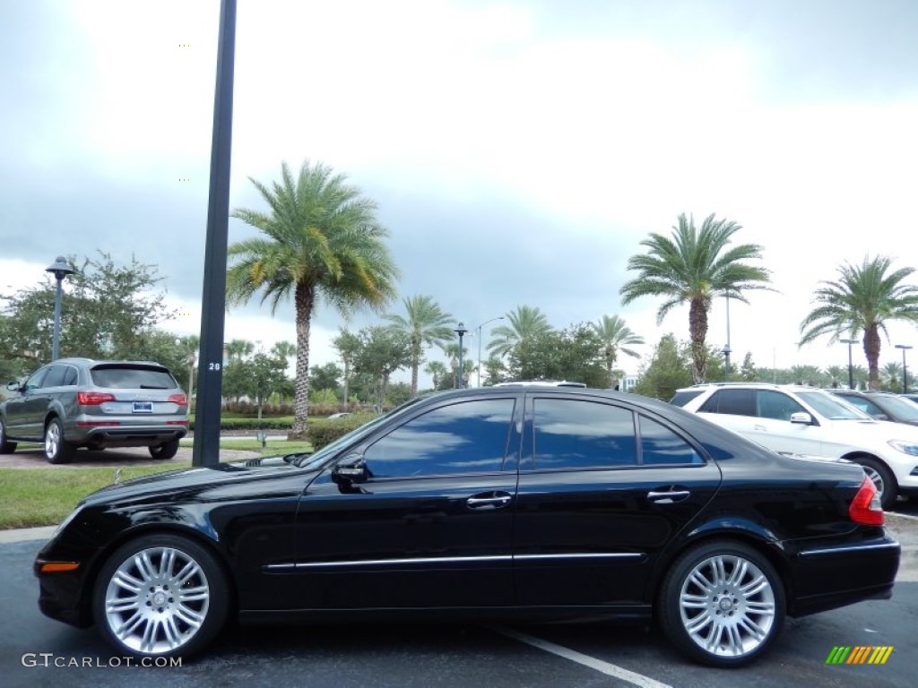 Black 2008 Mercedes-Benz E 350 Sedan Exterior Photo #85882981
