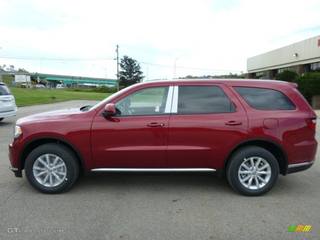 Deep Cherry Red Crystal Pearl 2014 Dodge Durango SXT AWD Exterior Photo #85882996