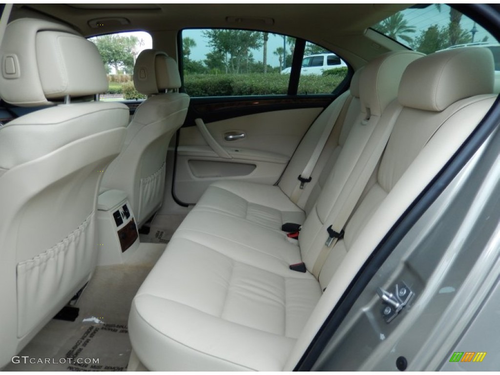 2010 5 Series 528i xDrive Sedan - Platinum Bronze Metallic / Cream Beige photo #16