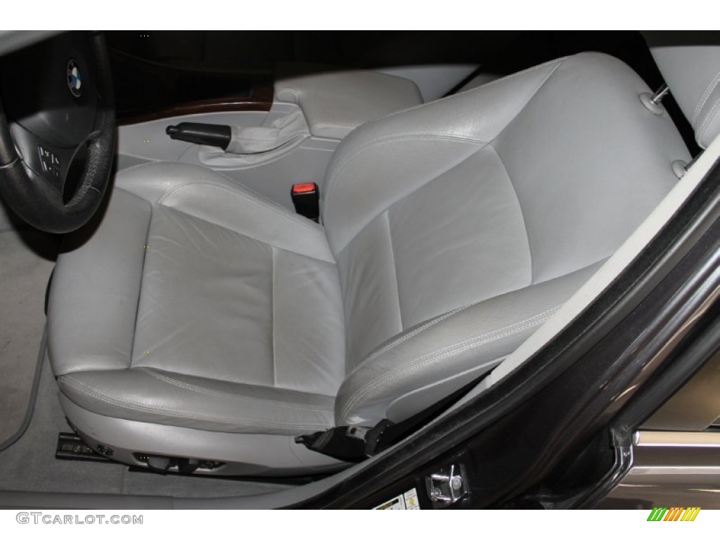 2008 3 Series 335i Sedan - Sparkling Graphite Metallic / Gray photo #14