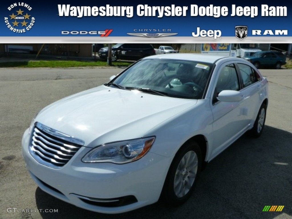 2014 200 Touring Sedan - Bright White / Black photo #1