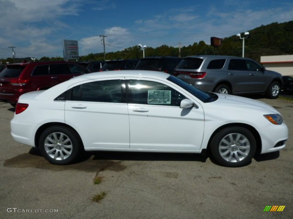 2014 200 Touring Sedan - Bright White / Black photo #6
