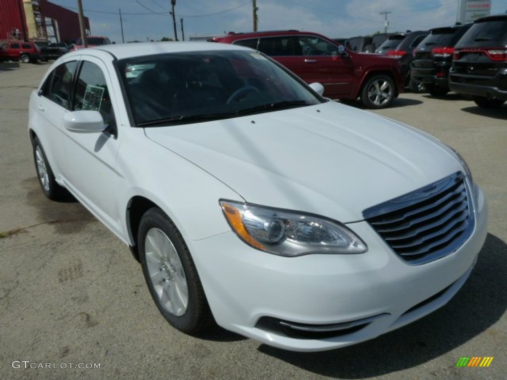 2014 200 Touring Sedan - Bright White / Black photo #9