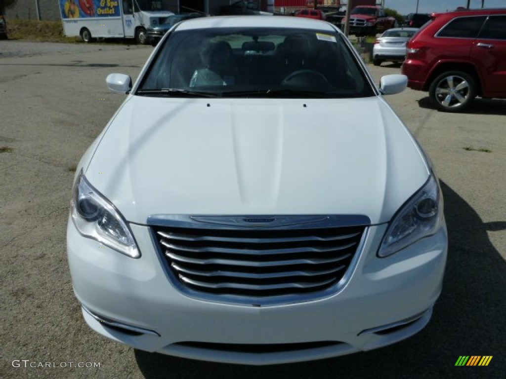 2014 200 Touring Sedan - Bright White / Black photo #10