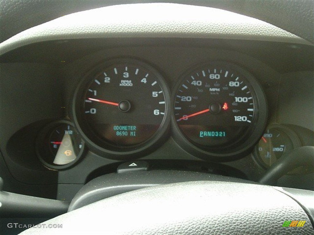 2012 Silverado 1500 LS Crew Cab - Graystone Metallic / Dark Titanium photo #17