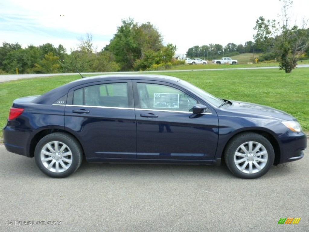 True Blue Pearl 2014 Chrysler 200 Touring Sedan Exterior Photo #85884889