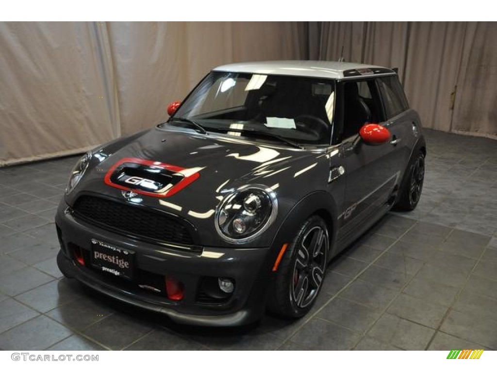 2013 Cooper John Cooper Works GP - Thunder Grey Metallic / Championship Lounge Leather/Red Piping photo #1